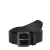 Barbour Allanton Leather Belt Black Pebble -handbag shop 23292 1