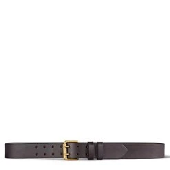 Filson Double Prong Belt Brown