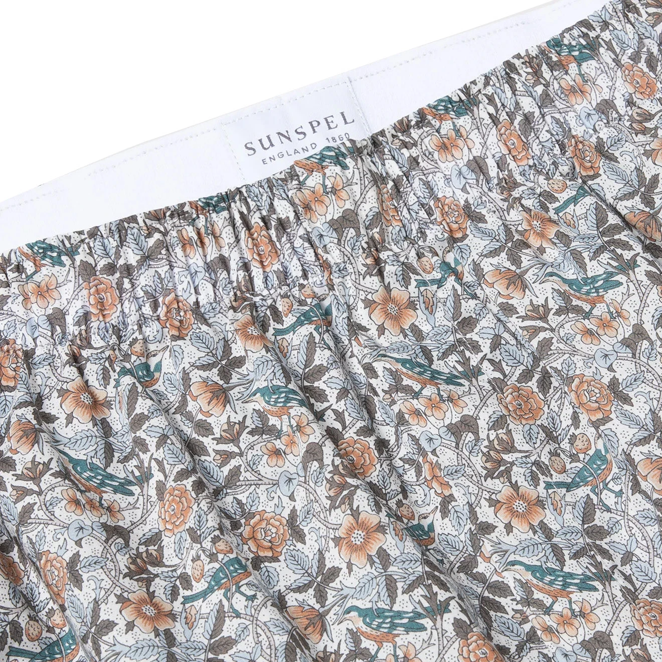 Sunspel Liberty Print Boxer Shorts Liberty Strawberry Tree 4 Sunspel Liberty Print Boxer Shorts Liberty Strawberry Tree - Image 2