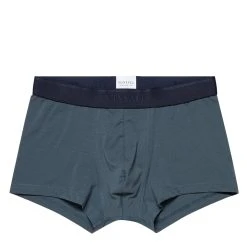 Sunspel Stretch Cotton Trunks Dark Petrol