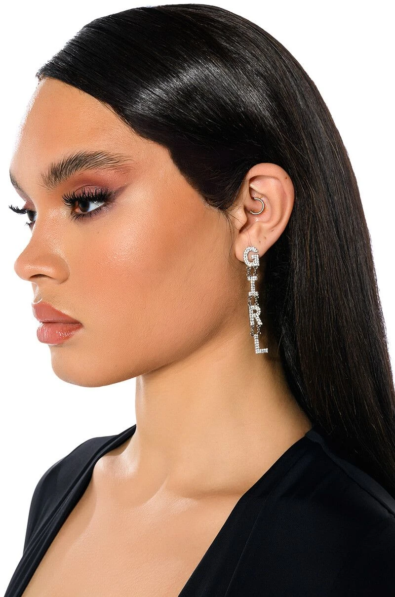 ALL EYES ON ME RHINESTONE DROP EARRINGS 4 ALL EYES ON ME RHINESTONE DROP EARRINGS - Image 2