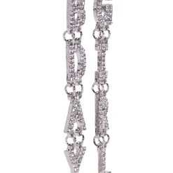 ALL EYES ON ME RHINESTONE DROP EARRINGS 9 ALL EYES ON ME RHINESTONE DROP EARRINGS -handbag shop all eyes on me rhinestone drop earrings silver 4 4 c1