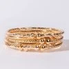 BABY BANGLE SET -handbag shop baby bangle set gold 2 2