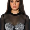 BEDAZZLE SUPPORT BRA C CUP