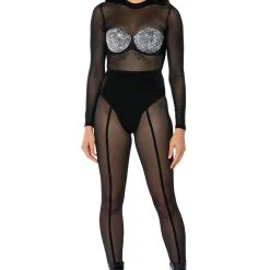 BEDAZZLE SUPPORT BRA C CUP -handbag shop bedazzle support bra c cup black silver 3 3 c1 c1