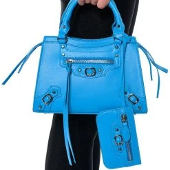 BERNADETTA STRAPPY BLUE BAG -handbag shop bernadetta strappy blue bag blue 1 1