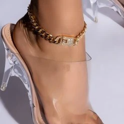 BIG LEAGUES ANKLET -handbag shop big leagues anklet gold 1 1