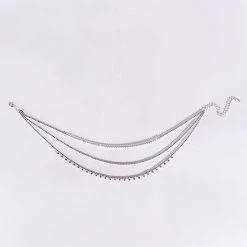 BIG MISS RHINESTONE CHOKER SET