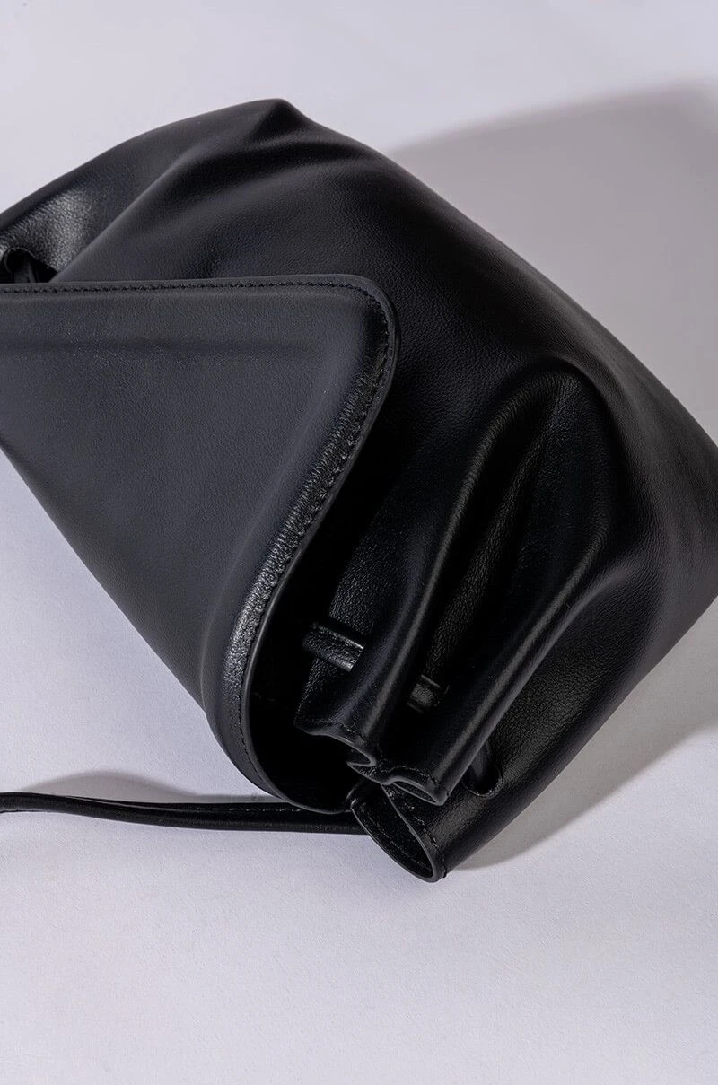 BIRDY BEAK FLAP BLACK PURSE 4 BIRDY BEAK FLAP BLACK PURSE - Image 2