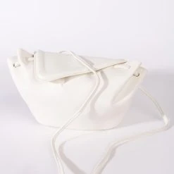 BIRDY BEAK FLAP WHITE PURSE -handbag shop birdy beak flap white purse white 2 2 c1