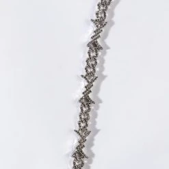 BLING BARBED WIRE BRACELET