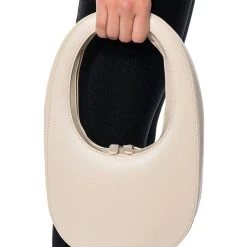 BONE CIRCLE BAG -handbag shop bone circle bag brown 1 1