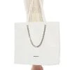 BUZZING WHITE TOTE BAG