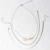 CANCER LAYER NECKLACE 2 CANCER LAYER NECKLACE -handbag shop cancer layer necklace gold 2 2
