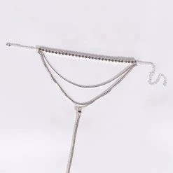 CECE ICY LARIAT CHOKER