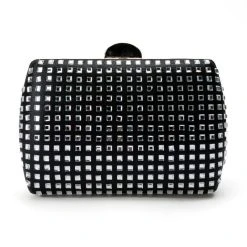 CHECK ME OUT SQUARE MIRROR CLUTCH