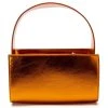 CHEERFUL METALLIC BAG IN ORANGE -handbag shop cheerful metallic bag in orange orange 2 2