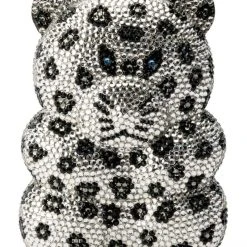 CHEETAH GIRL BLINGED CLUTCH