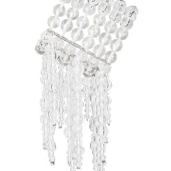 CLEAR VISION STATEMENT BRACELET -handbag shop clear vision statement bracelet clear 5 5