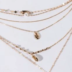 CLEAR WATERS NECKLACE SET -handbag shop clear waters necklace set gold 3 3