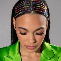 COLORFUL SMALL HAIR GEM STICKERS -handbag shop colorful small hair gem stickers multi 1 1