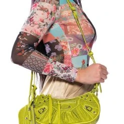 ELEGANT EMBELLISHED BAG IN GREEN -handbag shop elegant embellished bag in green green 1 1