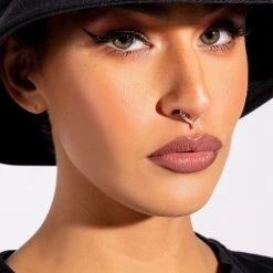 ESME FAUX SEPTUM RING SET 8 ESME FAUX SEPTUM RING SET -handbag shop esme faux septum ring set gold 1 1