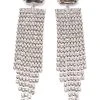 FALLING WATERS EMBELLISHED CHANDELIER EARRINGS