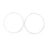 FINE LINE AB 80MM HOOP EARRINGS -handbag shop fine line ab 80mm hoop earrings silver ab 2 2