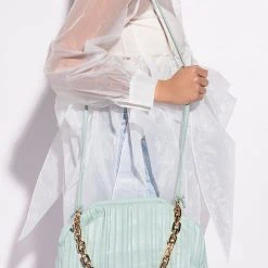 FLUME LIGHT GREEN CLUTCH BAG -handbag shop flume light green clutch bag light green 1 1