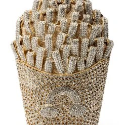 FRENCH FRIED ALL DAY BLINGED CLUTCH