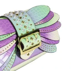 FULL BLOOM EMBELLISHED CROSSBODY BAG -handbag shop full bloom embellished crossbody bag blue multi 4 4