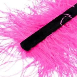 GATSBY FEATHER SLAP BRACELET IN PINK 8 GATSBY FEATHER SLAP BRACELET IN PINK -handbag shop gatsby feather slap bracelet pink 4 4