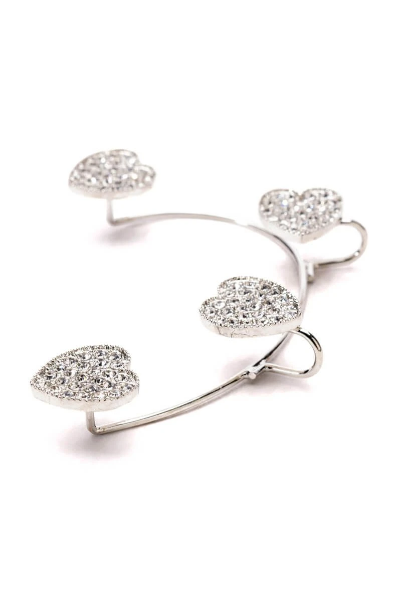 HEAR THE LOVE EMBELLISHED EAR CUFF 5 HEAR THE LOVE EMBELLISHED EAR CUFF - Image 3