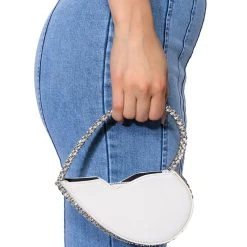 HEART BREAKER CLUTCH -handbag shop heart breaker clutch white 1 1 c1 c1