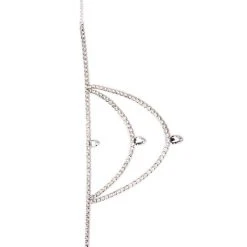 HER ROYAL HIGHNESS LAYERED RHINESTONE NECKLACE