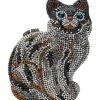 HERE KITTY KITTY RHINESTONE CLUTCH -handbag shop here kitty kitty rhinestone clutch black multi 2 2