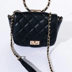 I CARRY ALL MY SECRETS IN HERE QUILTED PURSE -handbag shop i carry all my secrets in here quilted purse black 3 3 c1