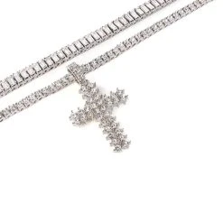 I GOT GOD ICY NECKLACE -handbag shop i got god icy necklace silver 3 3