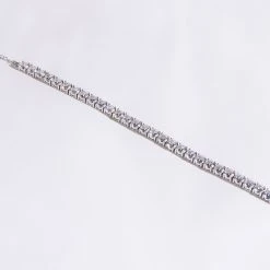 I WANT IT ALL RHINESTONE CZ ANKLET -handbag shop i want it all rhinestone cz anklet silver 3 3