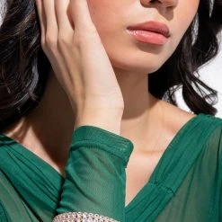 ICED OUT GOLD RHINESTONE BRACELET -handbag shop iced out gold rhinestone bracelet gold 1 1