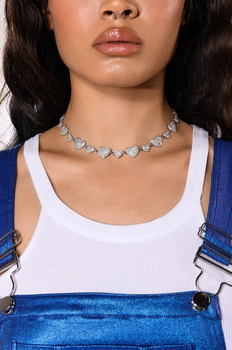 ICY HEART NECKLACE 4 ICY HEART NECKLACE - Image 2