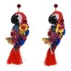 IS THERE AN ECHO IN HERE BEADED EARRINGS -handbag shop is there an echo in here beaded earrings red multi 2 2