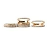 IVY PAVE RING SET