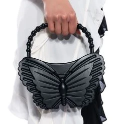 JOLIE BUTTERFLY PURSE -handbag shop jolie butterfly purse black 1 1