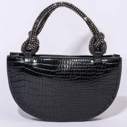 KISS ME MORE SEMI CIRCLE PURSE