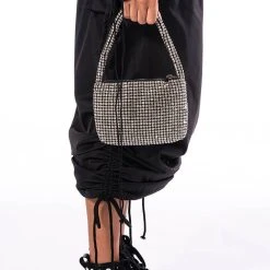 LIFE IS A DISCO PURSE -handbag shop life is a disco purse black silver 1 1 c1