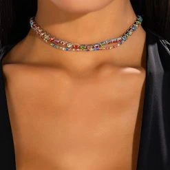 LOVE IS LOVE TENNIS CHOKER SET -handbag shop love is love tennis choker set multi 1 1