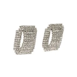 MADE OF MONEY EMBELLISHED STATEMENT STUDS -handbag shop made of money embellished statement studs silver 3 3