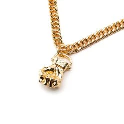 MANY STRENGTHS PENDANT CHAIN -handbag shop many strengths pendant chain gold 3 3